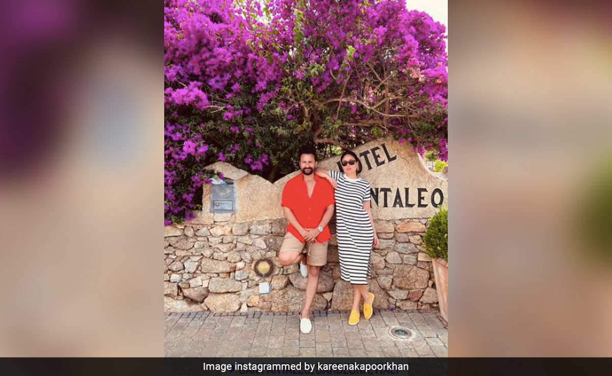 Kareena Kapoor And Saif Ali Khan Set Couple Goals In A New Pic From Italy