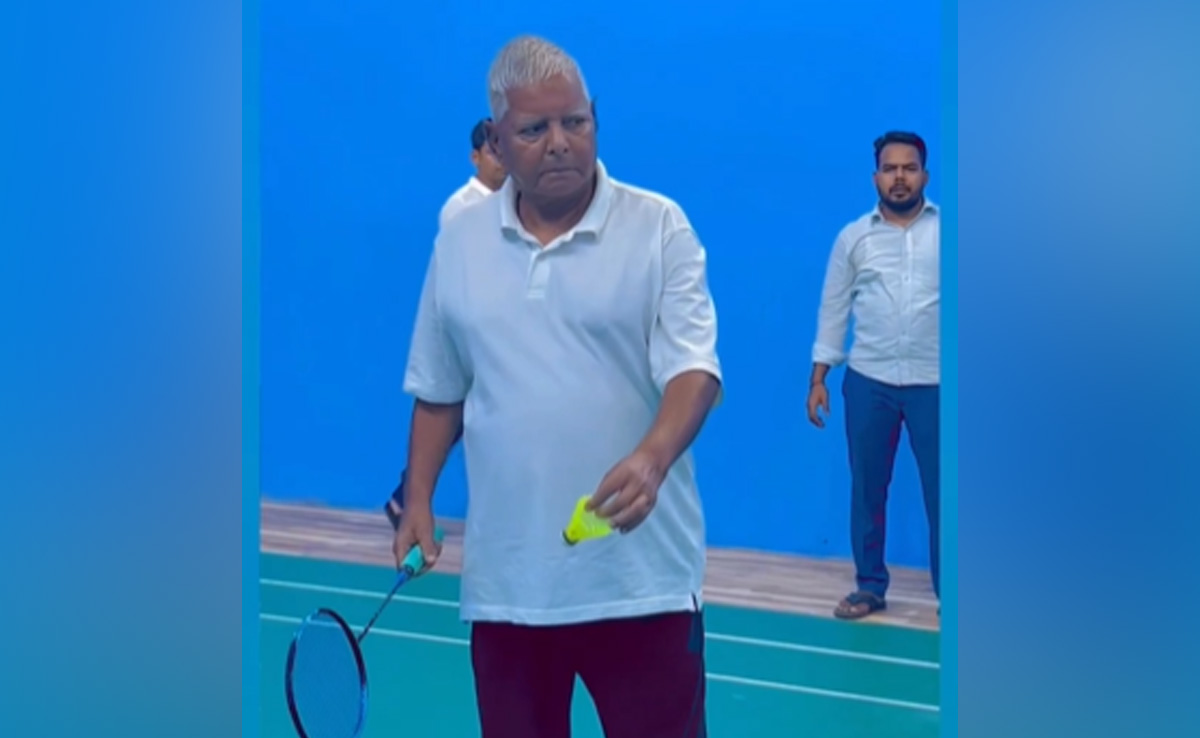 Lalu Yadav Playing Badminton After Bail On Medical Grounds: CBI To Supreme Court