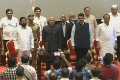 Ajit Pawar And 9 NCP MLAs Join Maharashtra Government Ajit Pawar And 9 NCP MLAs Join Maharashtra Government