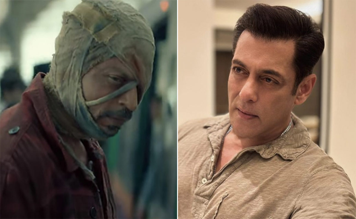 Salman Khan Reviews Shah Rukh Khan's <i>Jawan</i> Prevue: "Absolutely Loved It"