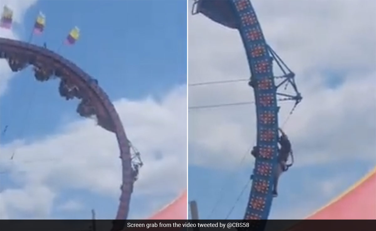 Video: Riders Stuck Upside Down For Hours In US After Glitch In Roller Coaster