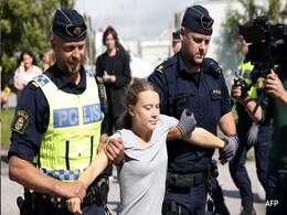 Climate Activist Greta Thunberg Removed From Sweden Protest Hours After Fine Climate Activist Greta Thunberg Removed From Sweden Protest Hours After Fine