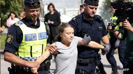 Greta Thunberg Arrested At 'Prisoners For Palestine' Protest In London