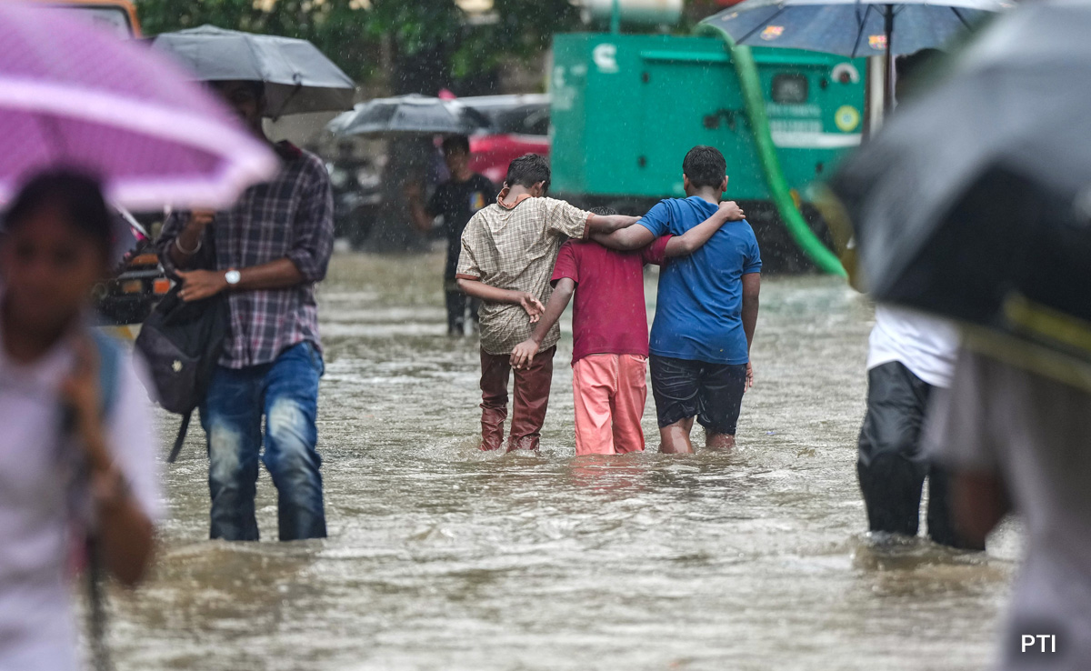 Heavy Rains Likely To Continue In Mumbai, Weather Office Issues "Orange Alert"