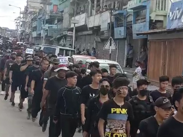 Manipur Unrest: Massive Rally Held In Churachandpur District