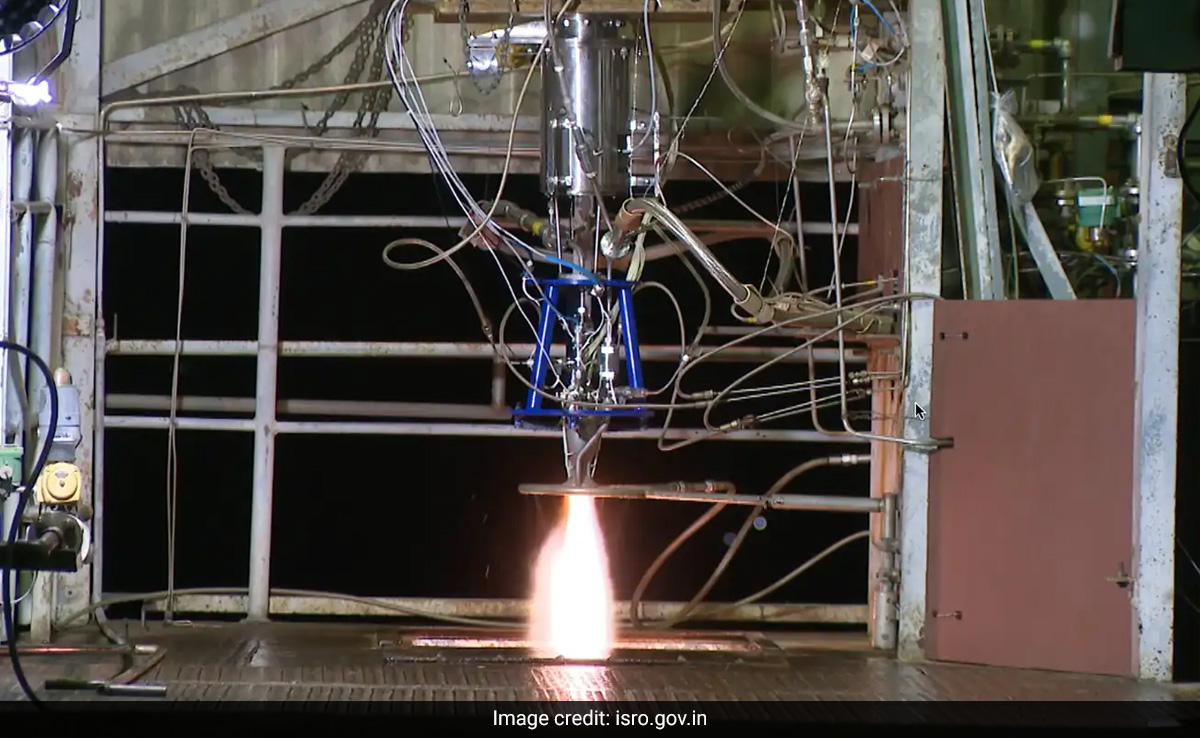 Space Startup Skyroot's Rocket Engine Successfully Tested At ISRO Facility