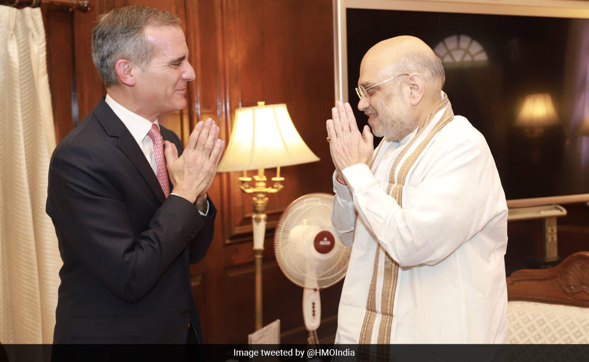 US Ambassador Discusses Counter-Terrorism In Meet With Amit Shah