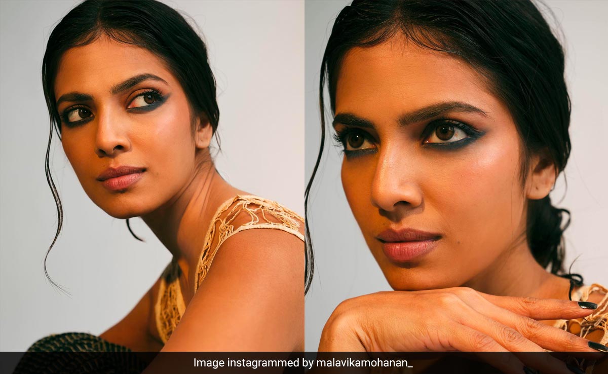 Regular Smokey Eyes Are So Last Season, Malavika Mohanan's Reverse Smokey Eyes Shows Us What's Up
