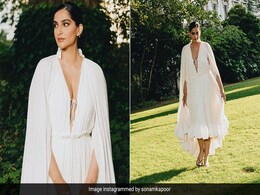 Sonam Kapoor Snags Her Sister Rhea Kapoor's "Summer Ethereal White" Dress For A Dance Party In London Sonam Kapoor Snags Her Sister Rhea Kapoor's "Summer Ethereal White" Dress For A Dance Party In London