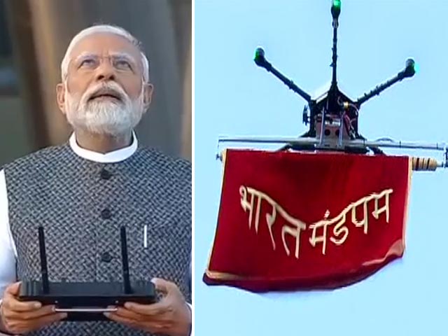 PM मोदी ने ड्रोन के जरिए किया नए ITPO कॉम्प्लेक्स का उद्घाटन