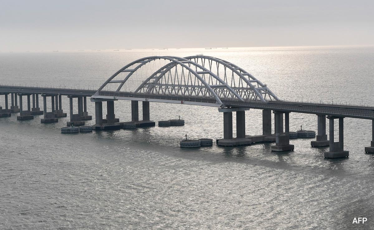 Ukraine Behind Russian-Built Crimea Bridge Attack: Report