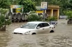 Rajasthan's Sikar Witnesses Severe Waterlogging Due To Heavy Rains Rajasthan's Sikar Witnesses Severe Waterlogging Due To Heavy Rains