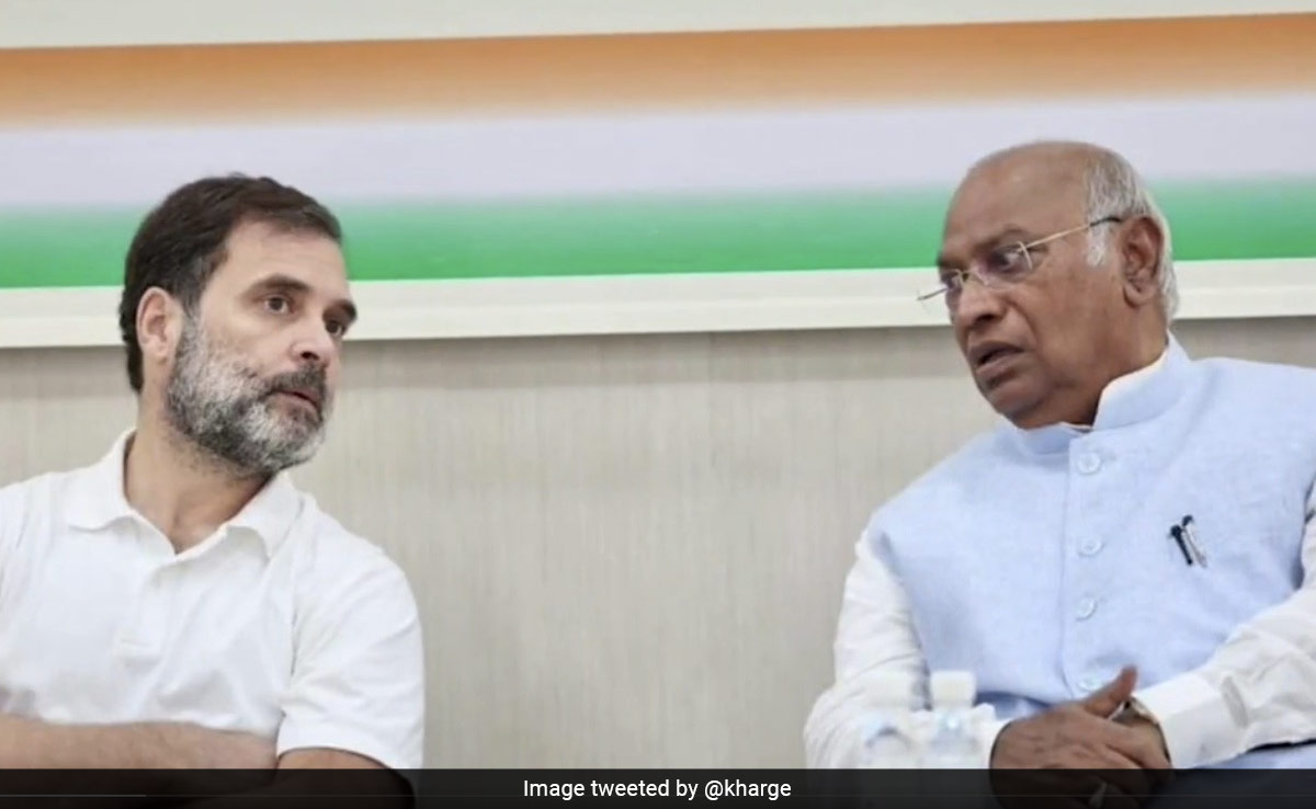 आज जयपुर आएंगे मल्लिकार्जुन खरगे और राहुल गांधी, जयपुर में कार्यकर्ताओं को करेंगे संबोधित