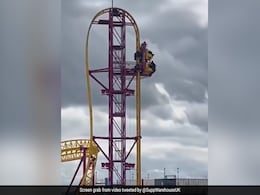 Video: Rollercoaster In UK Gets Stuck, Riders Left Hanging For Nearly 40 Minutes Video: Rollercoaster In UK Gets Stuck, Riders Left Hanging For Nearly 40 Minutes