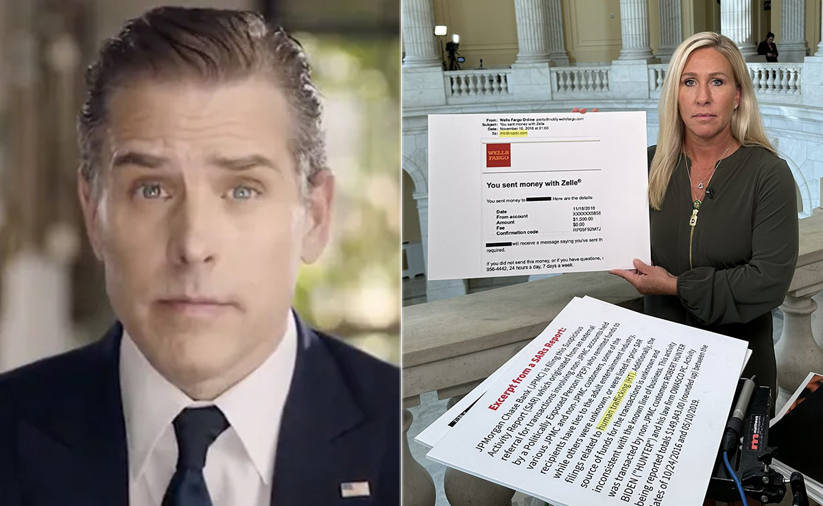 Hunter Biden's Explicit Photos: Complaint Filed Against US Congresswoman Marjorie Taylor Greene