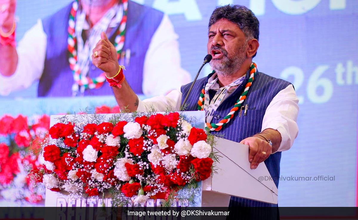 "Do Not Violate Any Rule": DK Shivakumar On Poll Body Notice Over Congress Ads In Telangana