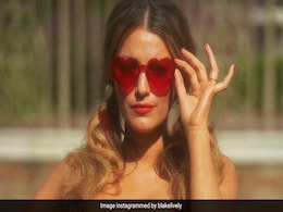 In Heart Sunglasses And An Orange Swimsuit, Blake Lively Is Making The Mercury Rise In Heart Sunglasses And An Orange Swimsuit, Blake Lively Is Making The Mercury Rise