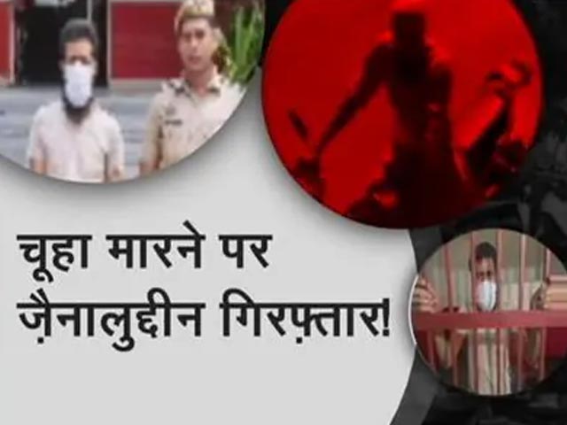 चूहे को मारने का वीडियो हुआ वायरल, नोएडा पुलिस ने युवक को किया गिरफ़्तार