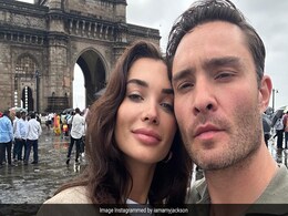 <i>Gossip Girl</i> Star Ed Westwick Is Holidaying In Mumbai With Girlfriend Amy Jackson <i>Gossip Girl</i> Star Ed Westwick Is Holidaying In Mumbai With Girlfriend Amy Jackson