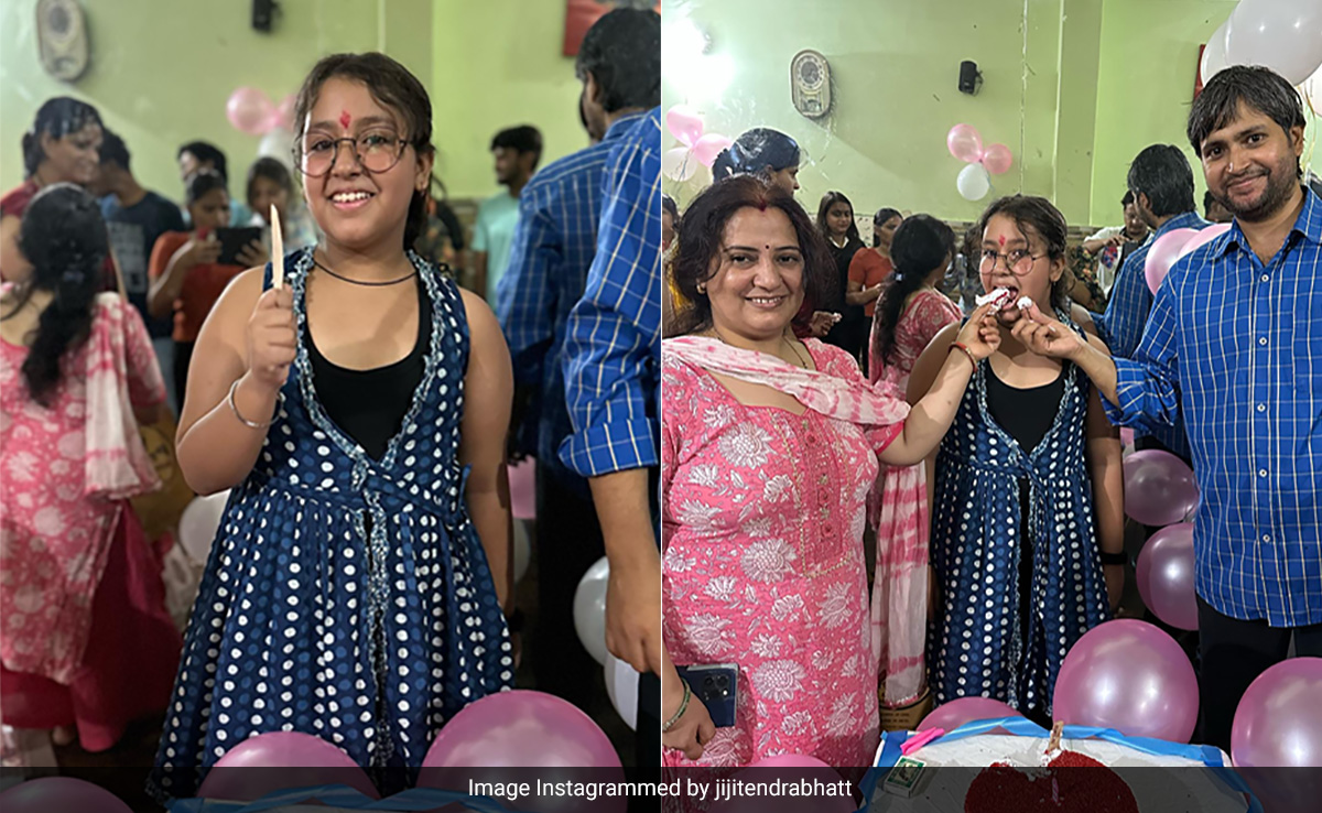 Viral: This Indian Father Throws Big Heart-Warming Party For His Daughter's First Period