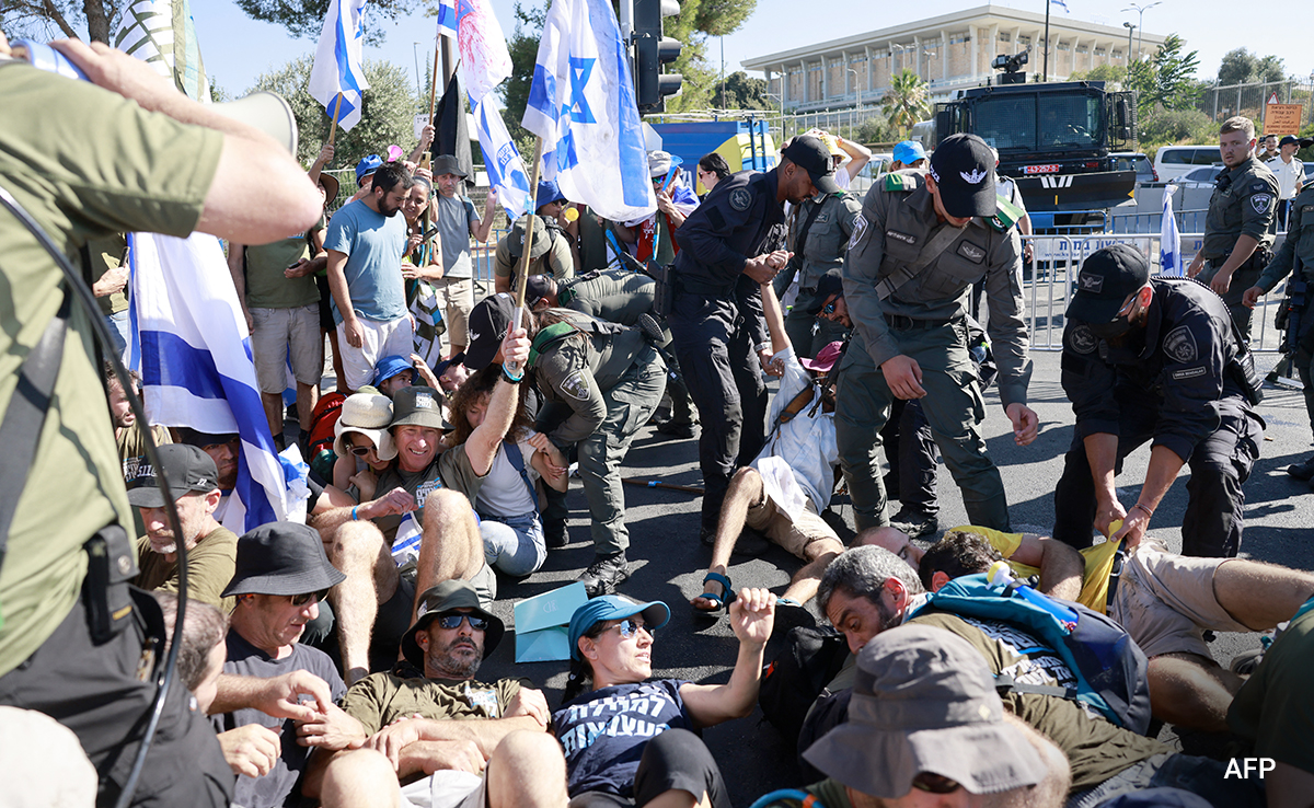 Israeli Lawmakers Vote On Divisive Reforms As Benjamin Netanyahu Exits Hospital