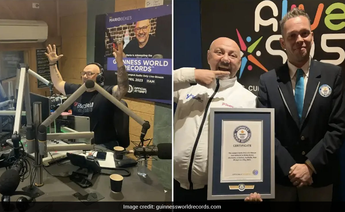 Australian Radio Presenter Hosts 55-Hour, 26-Minute Show To Break World Record