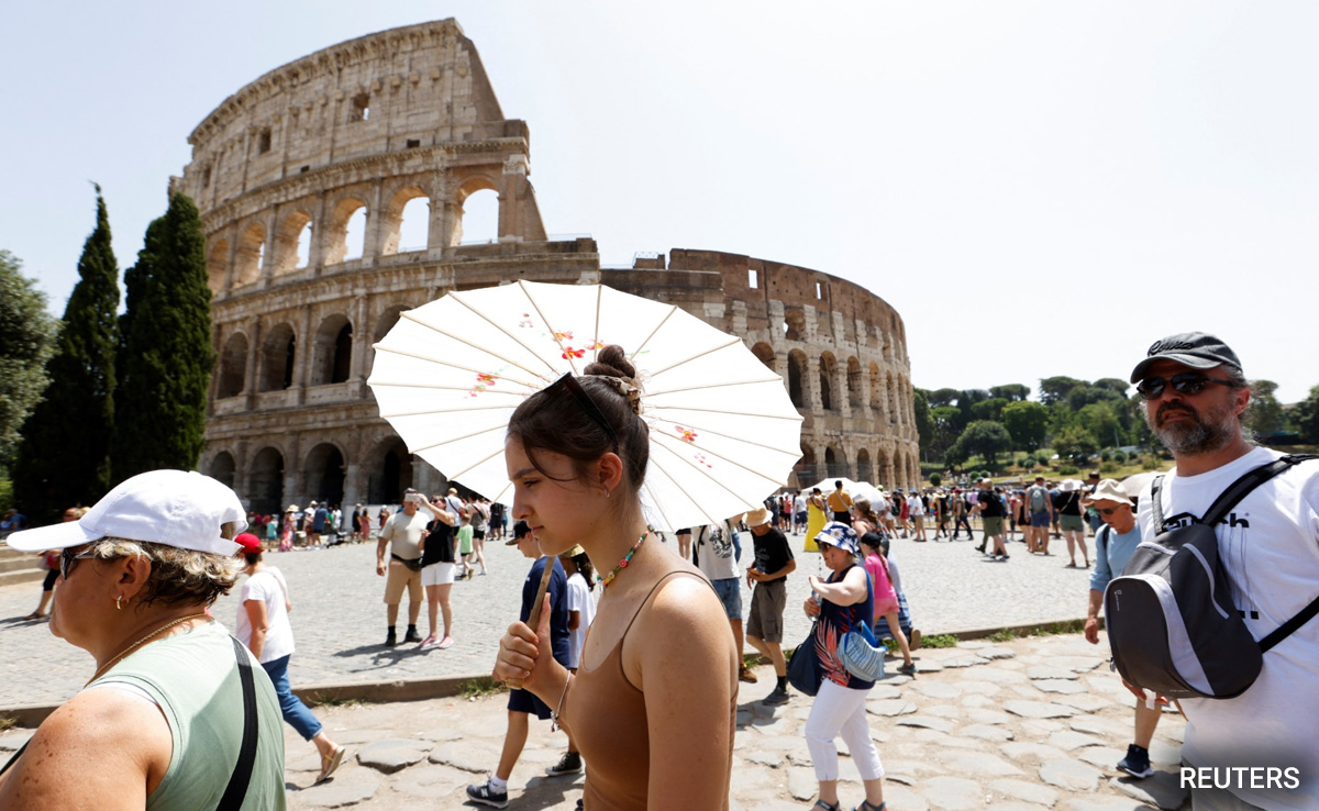Soaring Summer Temperatures In Europe Sends Tourists To Cooler Climates