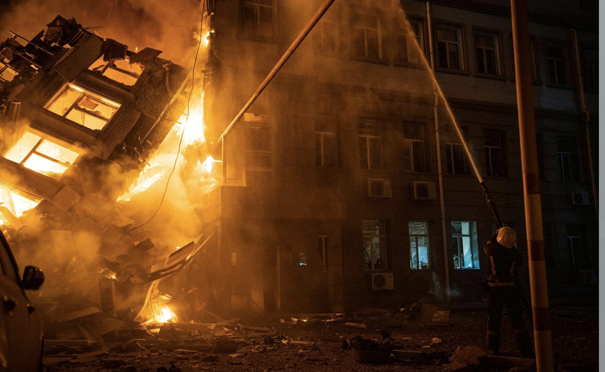 3 Killed, Chinese Consulate Damaged In Russian Attack On Ukraine