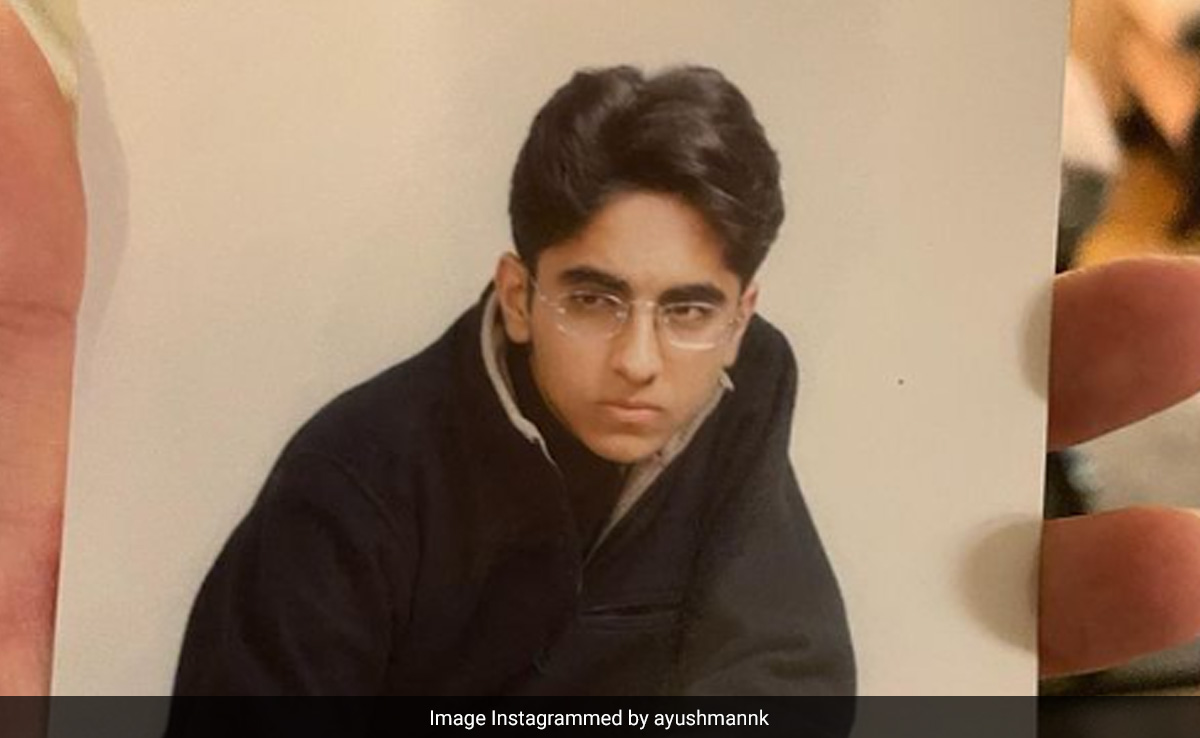 Ayushmann Khurrana's Throwback "School Days" Pic Prompts This Reaction From Wife Tahira