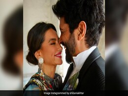Shibani Dandekar Responds To Farhan Akhtar's "All We Need" Post With A Romantic Picture Shibani Dandekar Responds To Farhan Akhtar's "All We Need" Post With A Romantic Picture