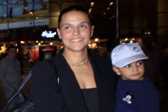 समर वेकेशन से वापस लौटे नेहा धूपिया और अंगद, एयरपोर्ट पर बच्चों का दिखा क्यूट लुक समर वेकेशन से वापस लौटे नेहा धूपिया और अंगद, एयरपोर्ट पर बच्चों का दिखा क्यूट लुक