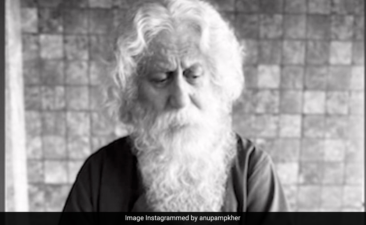 Anupam Kher Is "Delighted" To Be Playing Rabindranath Tagore On Screen
