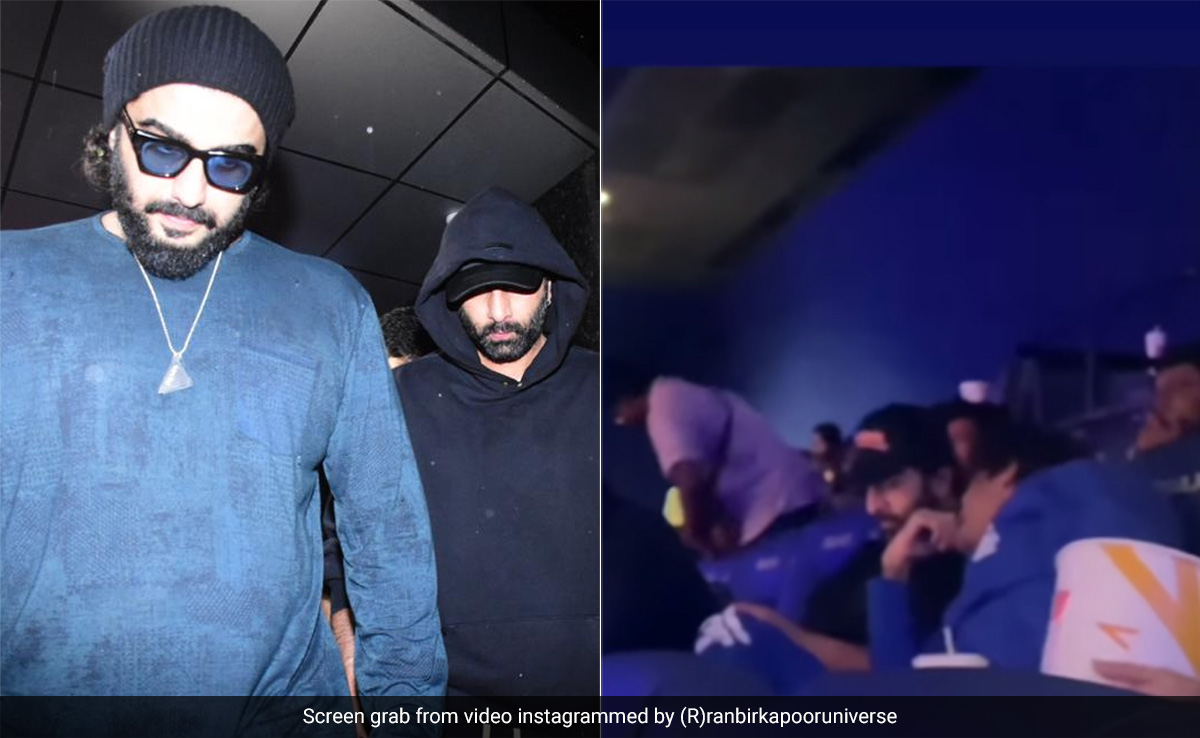 Pics From Ranbir Kapoor And Arjun's Movie Night - They Watched <i>Oppenheimer</i>