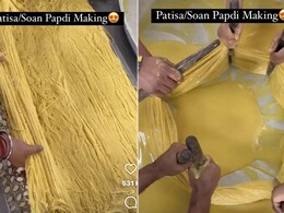 Viral Video Shows How <i>Soan Papdi</i> Is Made; The Process Will Leave You Stunned
