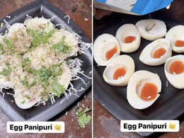 Viral Video: Street Vendor Makes Bizarre Egg Pani Puri, Internet Disapproves It Viral Video: Street Vendor Makes Bizarre Egg Pani Puri, Internet Disapproves It