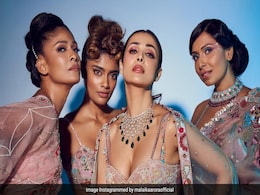 Malaika Arora Sets The Runway On Fire In A Stunning Rose Gold Ghazal Gupta <i>Lehenga</i> Malaika Arora Sets The Runway On Fire In A Stunning Rose Gold Ghazal Gupta <i>Lehenga</i>