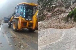 Uttarakhand: Debris Triggered By Rainfall Blocks Rudraprayag-Srinagar National Highway Uttarakhand: Debris Triggered By Rainfall Blocks Rudraprayag-Srinagar National Highway