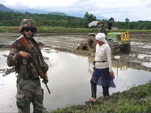 Security Cover For Farmers In Violence-Hit Manipur