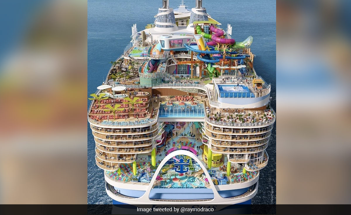 A Ride On The World's Biggest Cruise Costs Up To Rs 2 Lakh, All Set To Sail Next Year