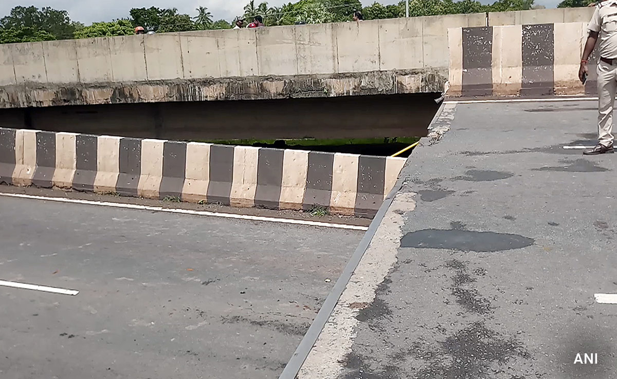 Bridge On Kolkata-Chennai National Highway Collapses, No Casualty