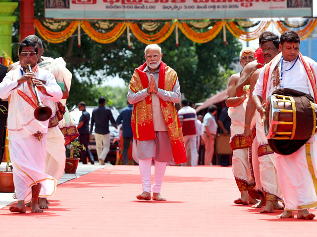 PM Modi Lays Foundation For Rs 6100 Crore Infra Projects In Poll-Bound Telangana