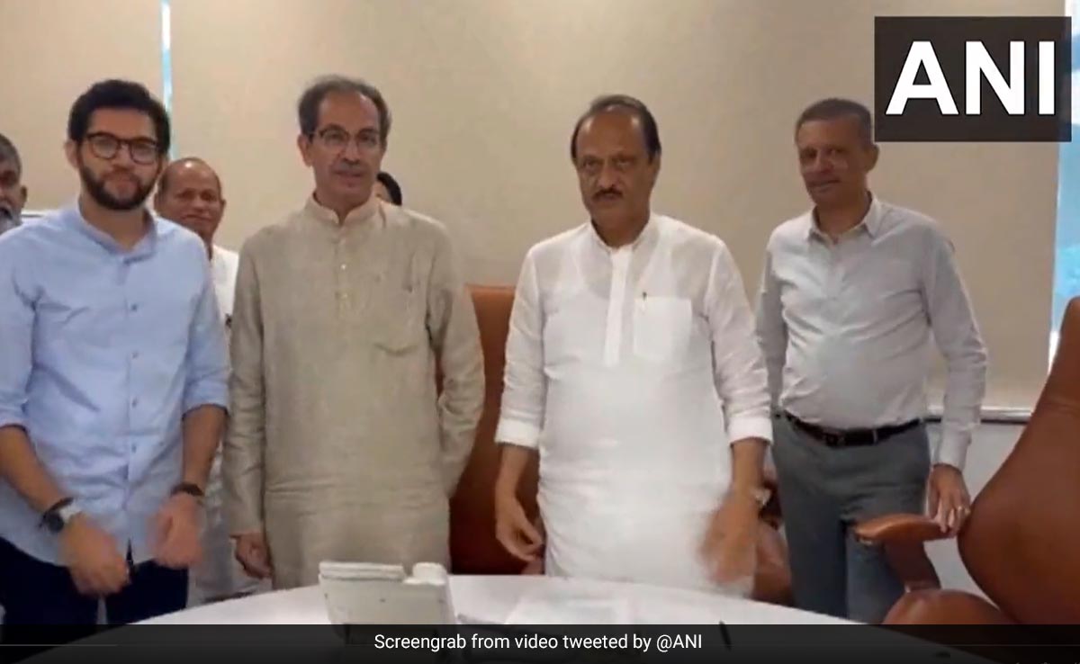 "Keys In Your Hands, Do Good For State": Uddhav Thackeray To Ajit Pawar