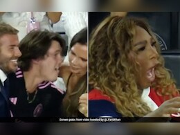 Watch: Serena Williams, David Beckham Bamboozled As Lionel Messi Hits Stunner In Inter Miami Debut