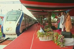 PM Modi Flags Off Vande Bharat Train In Gorakhpur PM Modi Flags Off Vande Bharat Train In Gorakhpur