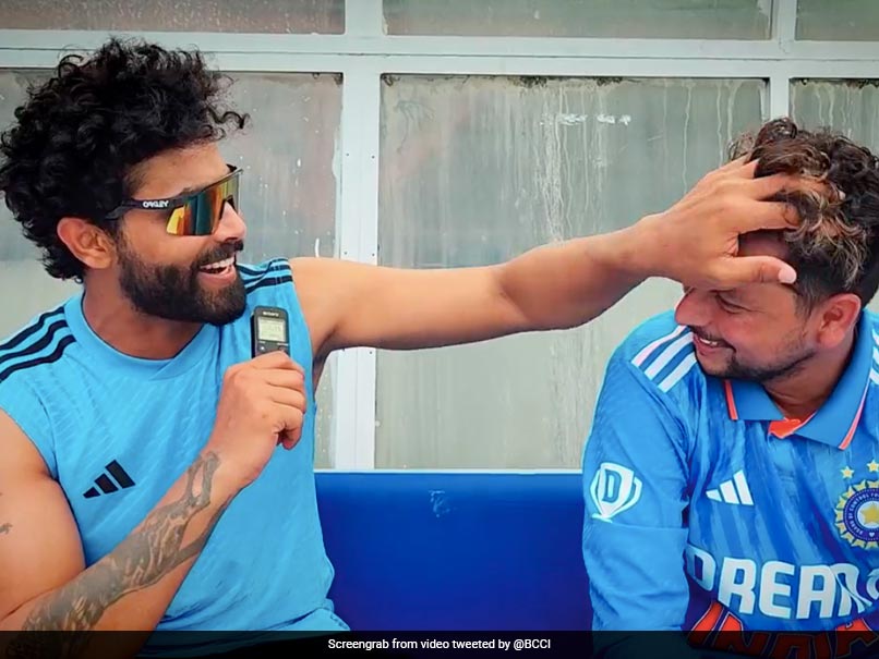 Watch: Ravindra Jadeja Teases Kuldeep Yadav For His Hairstyle, Gets Epic Response