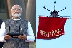 PM Flies Drone To Unveil Delhi's Swanky New Complex PM Flies Drone To Unveil Delhi's Swanky New Complex
