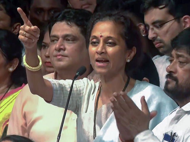 Supriya Sule's Counter To Ajit Pawar's Age Jibe At Sharad Pawar