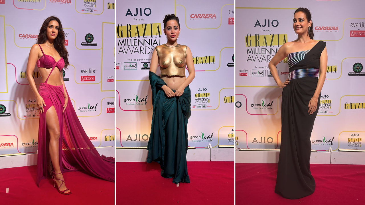 Uorfi, Disha And Dia Among Showstoppers At This Glamorous Awards Night