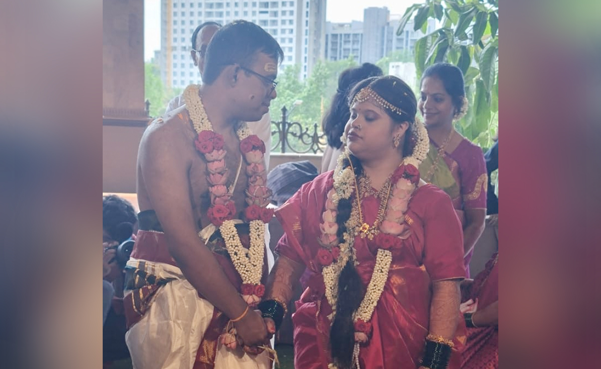 A Couple With Down's Syndrome, Their Special Monsoon Wedding