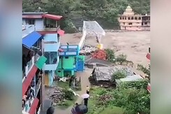 Video: River Fury Pulls Down Bridges Across Himachal Amid Heavy Rain Video: River Fury Pulls Down Bridges Across Himachal Amid Heavy Rain
